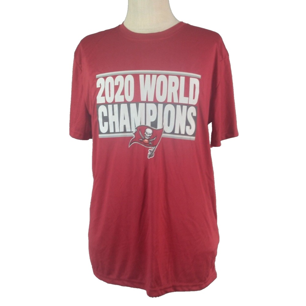Tampa Bay Buccaneers Super Bowl LV Champions Publix Promo Shirt Mens XL Red 2020